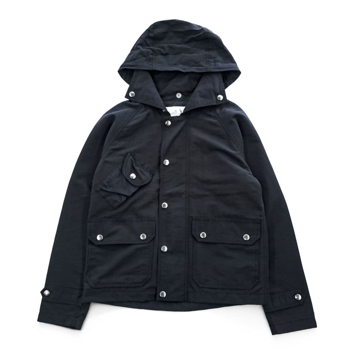 South2 West8 Japan Made Carmel Jacket 60/40 Cloth Mountain Parka Shell Rain Jacket S Black Hoodie Storage