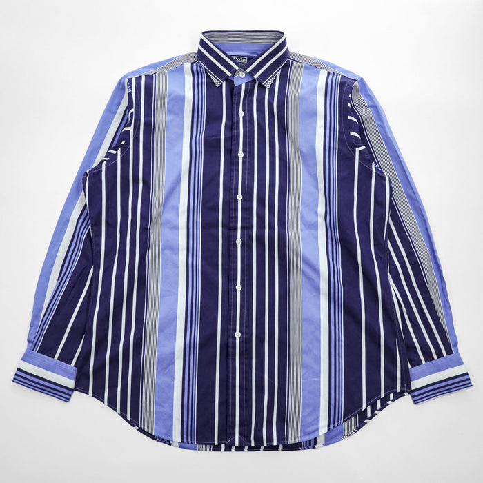 Polo Ralph Lauren REGENT Classic Fit Multi Stripe Long Sleeve Shirt L