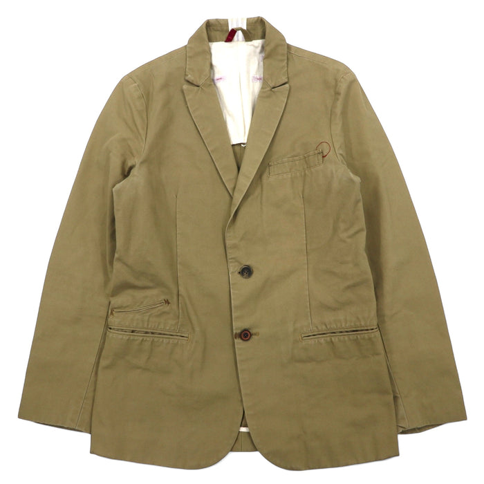 Paul Smith RED EAR 2B Tailored Jacket M Beige Cotton Made in Japan