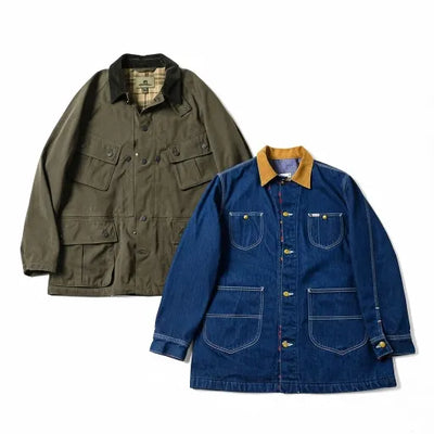 ＿カバーオール & ハンティングジャケット-日本然リトテ