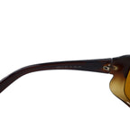 FENDI Italian Sunglasses Rectangle Brown FF Logo SL7672