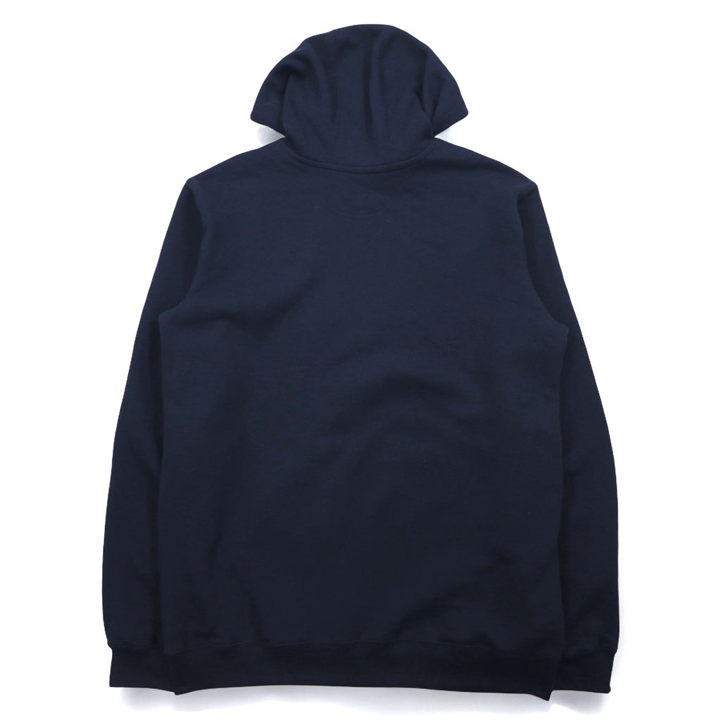 carhartt pullover hoodie L navy cotton fleece lining MIDWEIGHT PO HOODIE K121-472