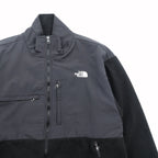 THE NORTH FACE Denali Jacket Fleece XL Black Drawcord Nylon Switching Ventilation