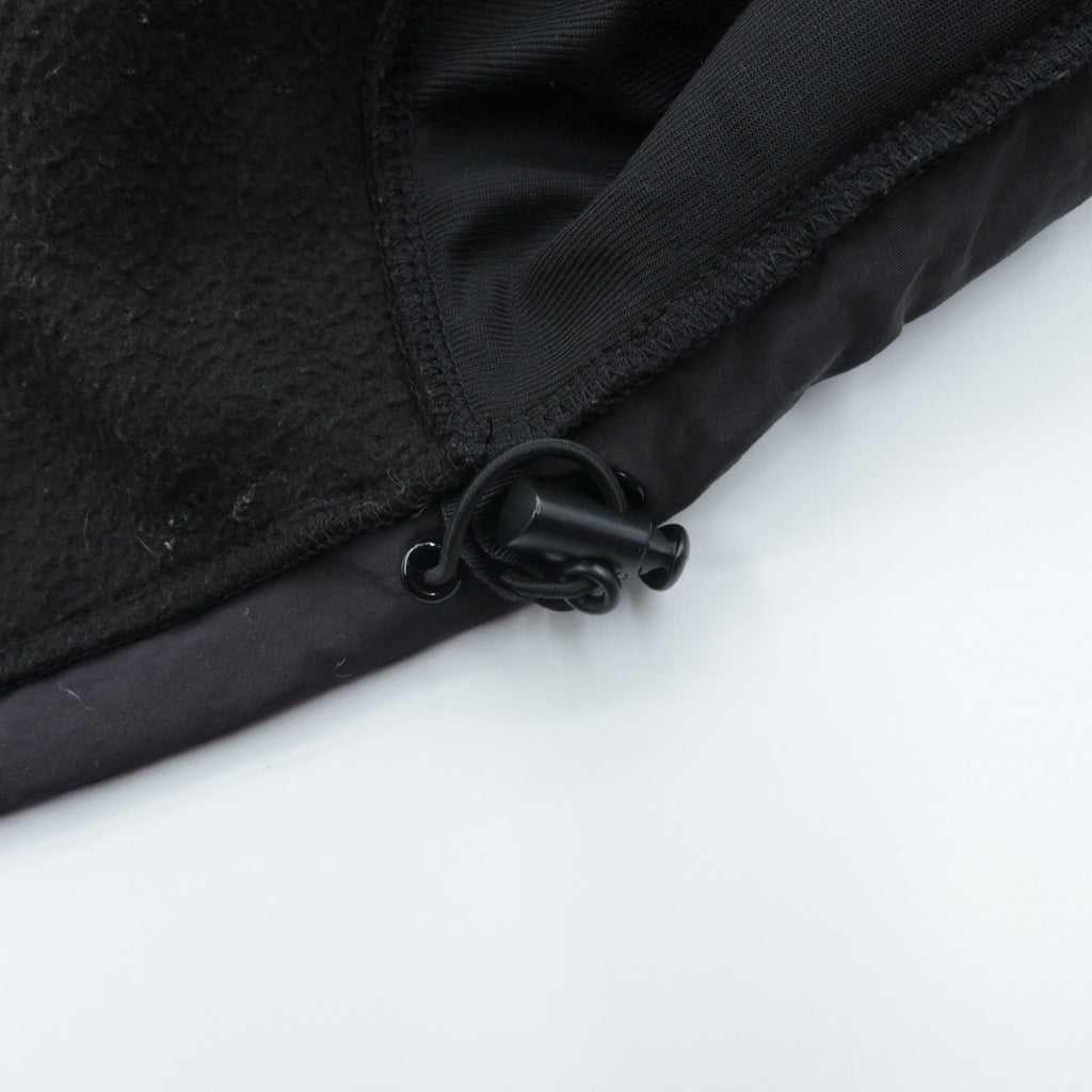 THE NORTH FACE Denali Jacket Fleece XL Black Drawcord Nylon Switching Ventilation