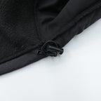 THE NORTH FACE Denali Jacket Fleece XL Black Drawcord Nylon Switching Ventilation