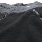 THE NORTH FACE Denali Jacket Fleece XL Black Drawcord Nylon Switching Ventilation