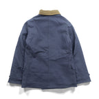 VINTAGE US ARMY Jeep Mackinaw Coat Military Jacket, Size M, Navy Cotton, 55-J-110, Replica, Deadstock, Unused