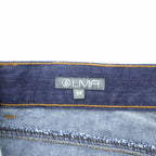 VINTAGE バギー カーゴ デニムパンツ ジーンズ XL ブルー コットン デニム WORKWEAR OUTDOOR 146700 濃紺 ダブルニー