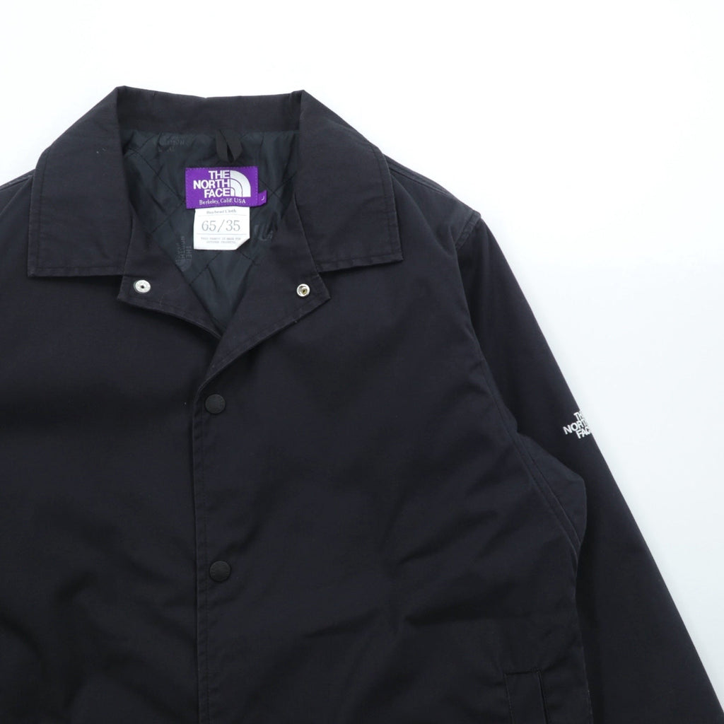 THE NORTH FACE PURPLE LABEL プリマロフト PRIMALOFT 中綿 コーチジャケット L ブラック  65/35クロス NY2755N