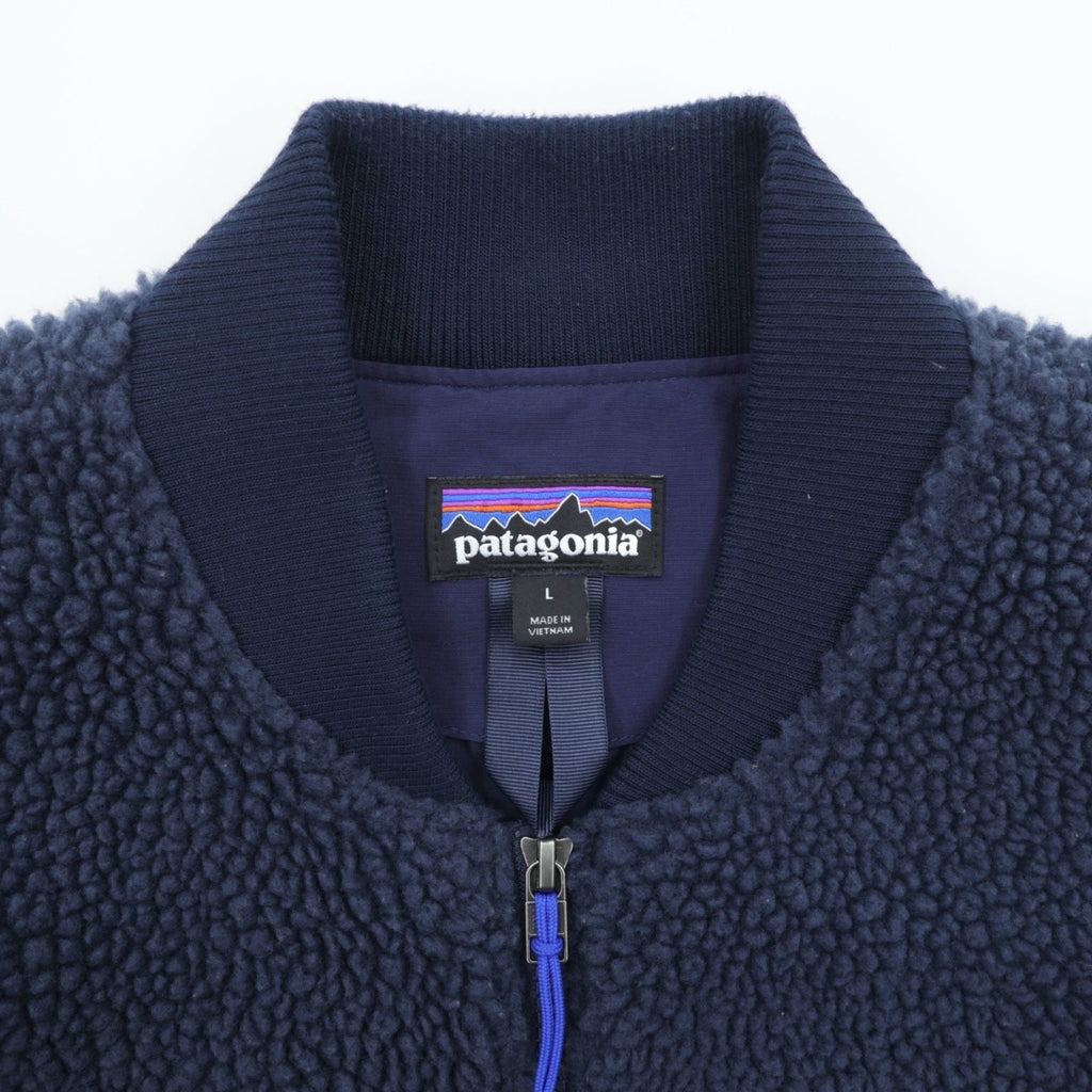 Patagonia レトロＸ 廃番 ボマージャケット Retro-X Bomber Jacket ボア フリースジャケット L ネイビー 22830