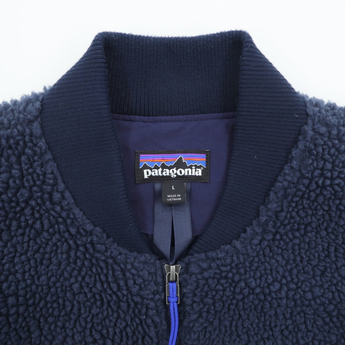 Patagonia レトロＸ 廃番 ボマージャケット Retro-X Bomber Jacket ボア フリースジャケット L ネイビー 22830