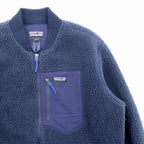 Patagonia レトロＸ 廃番 ボマージャケット Retro-X Bomber Jacket ボア フリースジャケット L ネイビー 22830