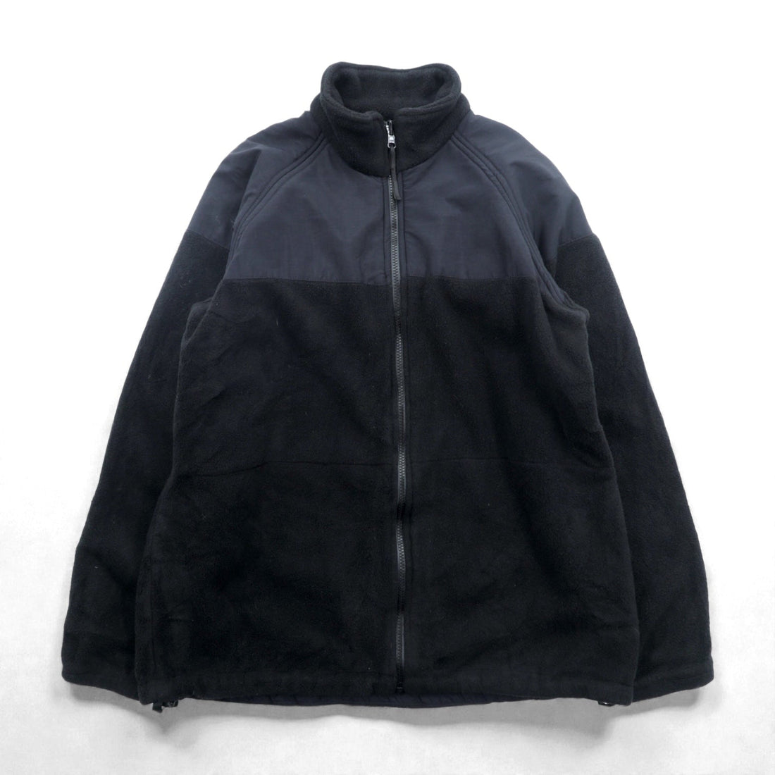 US NAVY Army ECWCS GEN2 POLARTEC LEVEL-3 Fleece Jacket L Black Nylon Switching 8415-01-539-4049