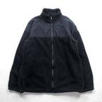 US NAVY 米軍 ECWCS GEN2 ポーラテック POLARTEC LEVEL-3 フリースジャケット L ブラック ナイロン切替 8415-01-539-4049