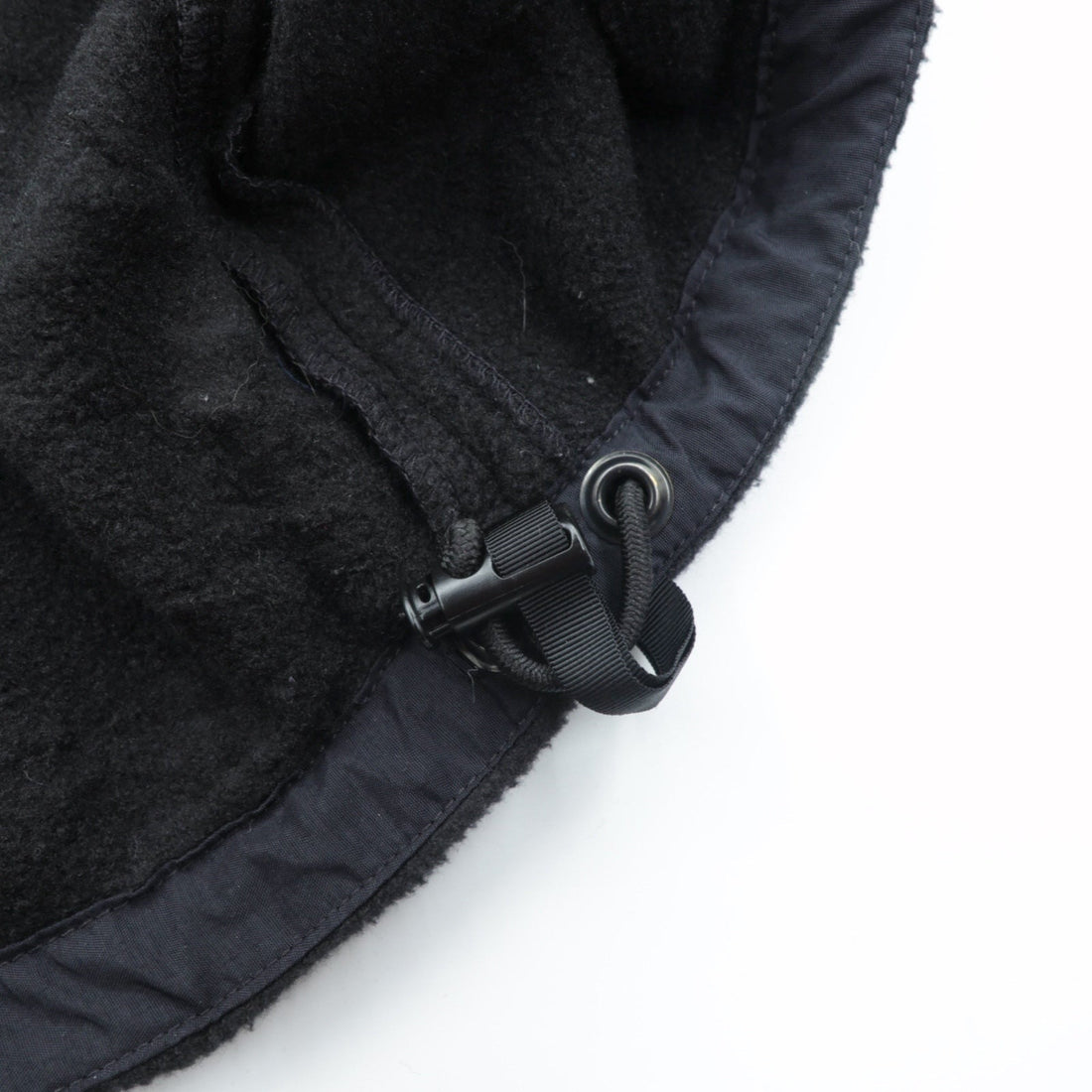US NAVY 米軍 ECWCS GEN2 ポーラテック POLARTEC LEVEL-3 フリースジャケット L ブラック ナイロン切替 8415-01-539-4049