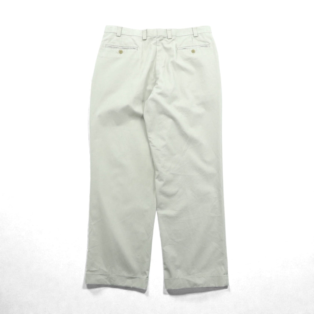 LAUREN RALPH LAUREN 90年代 2タック ワイド チノパンツ スラックス L ベージュ ダブルカフス