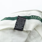 LAUREN RALPH LAUREN 90年代 2タック ワイド チノパンツ スラックス L ベージュ ダブルカフス