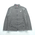 THE NORTH FACE POLARTEC Full Zip Fleece Jacket L Gray AVZE US Standard