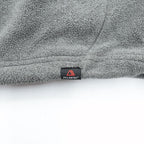 THE NORTH FACE POLARTEC Full Zip Fleece Jacket L Gray AVZE US Standard