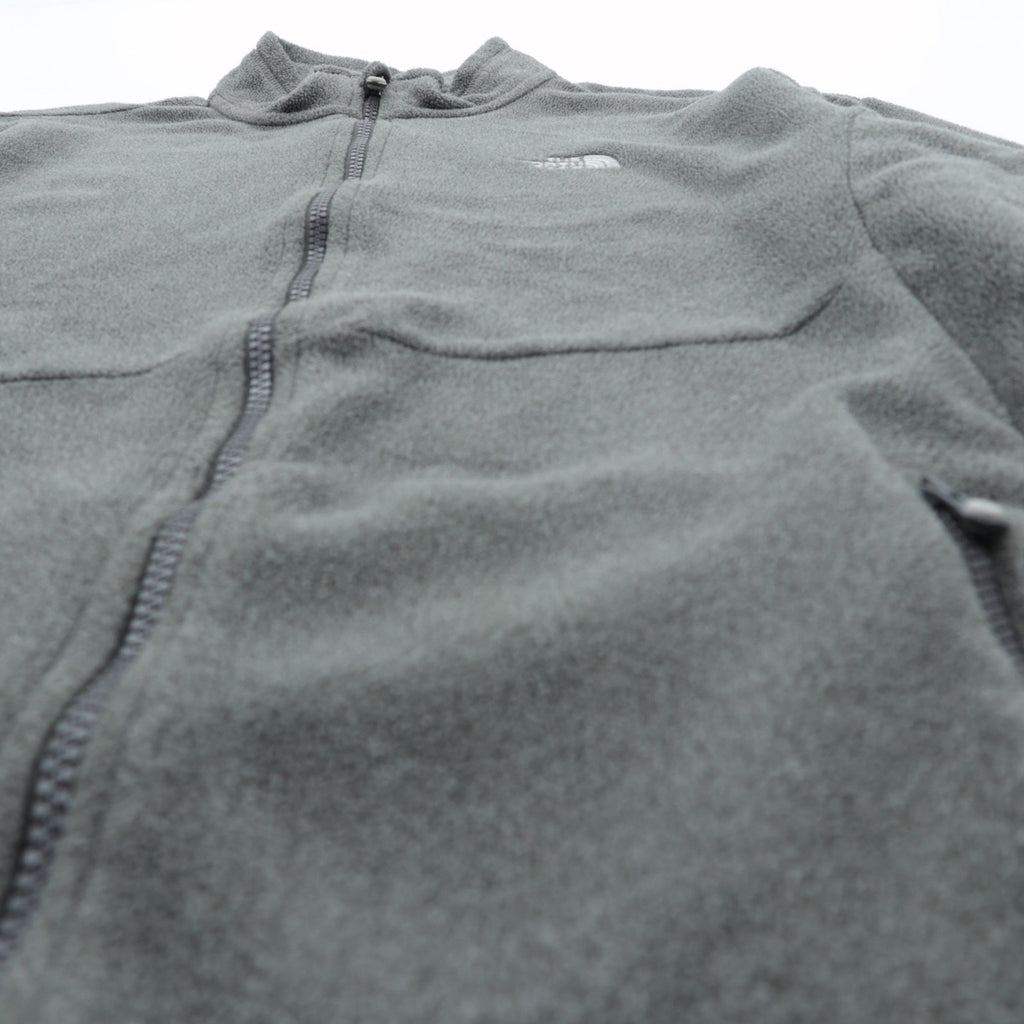 THE NORTH FACE POLARTEC Full Zip Fleece Jacket L Gray AVZE US Standard