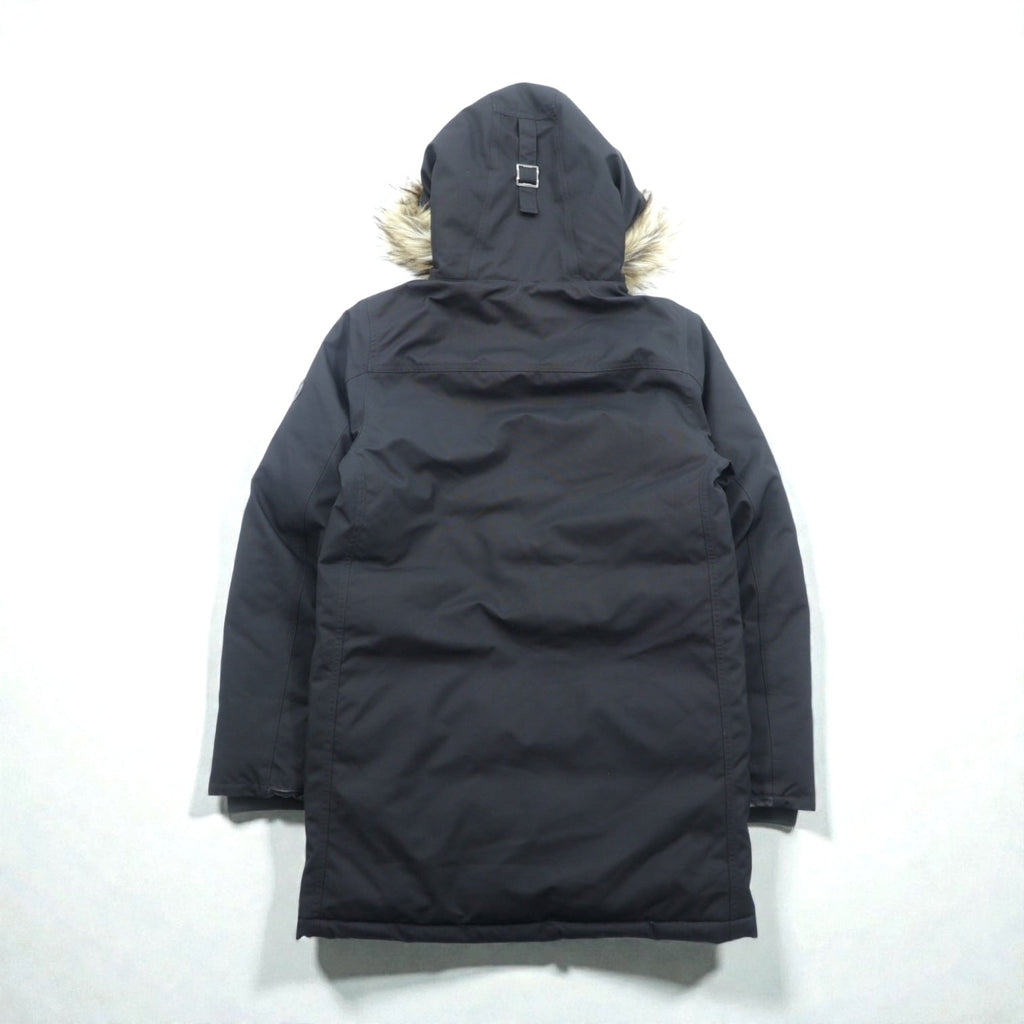 Polo Ralph Lauren N-3B Military Down Jacket, Size XS, Black Drawcord Performance, Removable Fur