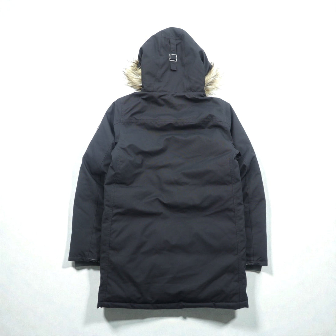Polo Ralph Lauren N-3B Military Down Jacket, Size XS, Black Drawcord Performance, Removable Fur