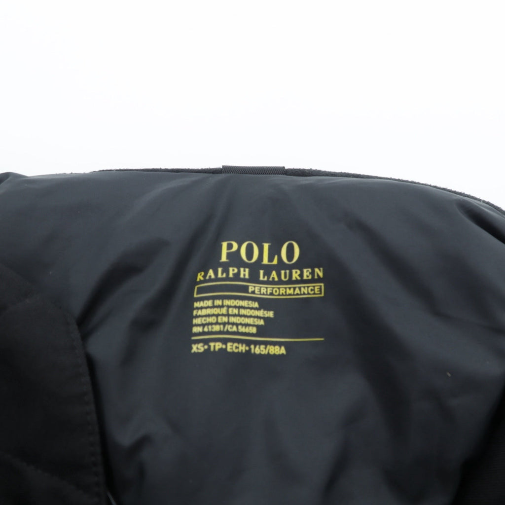 Polo Ralph Lauren N-3B Military Down Jacket, Size XS, Black Drawcord Performance, Removable Fur