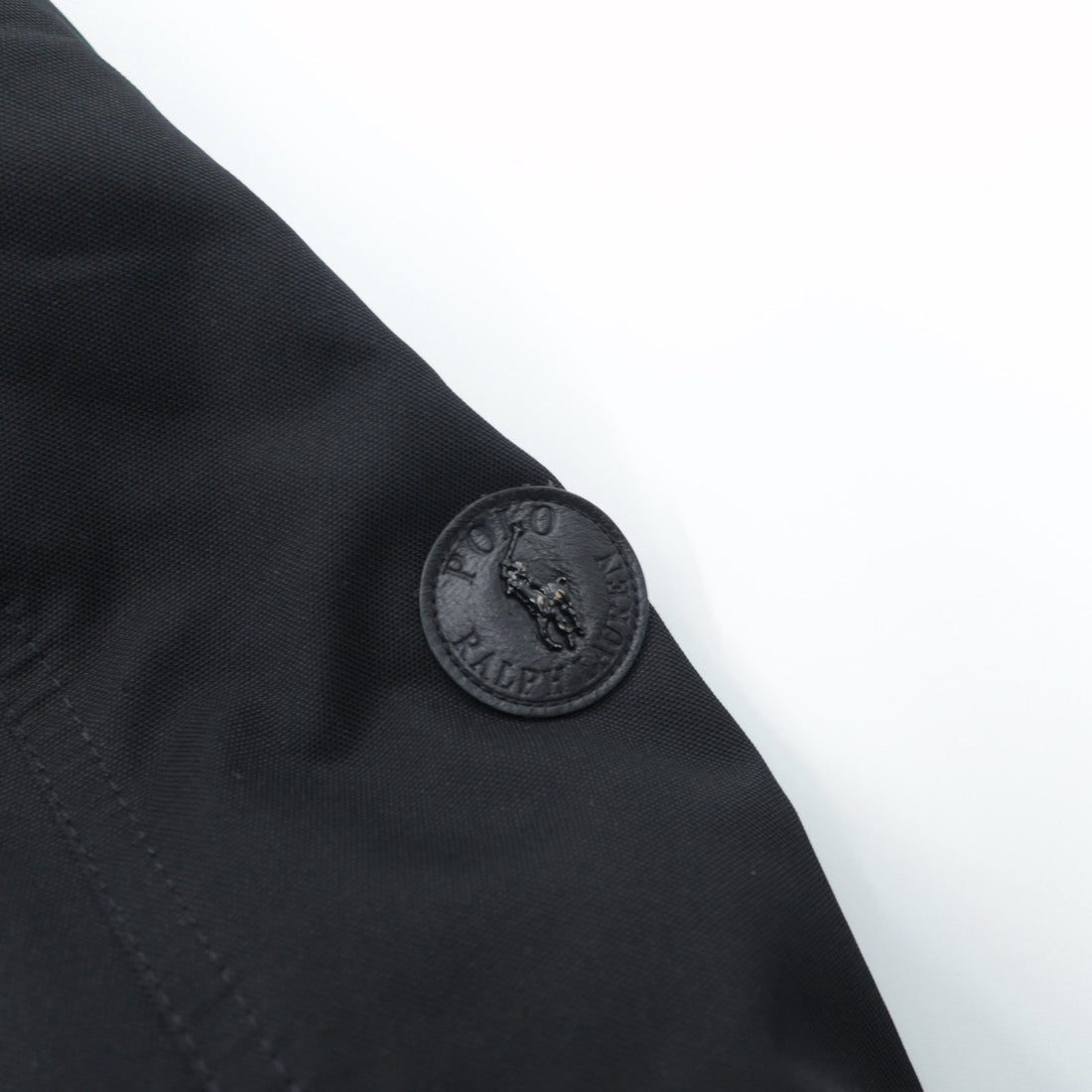Polo Ralph Lauren N-3B Military Down Jacket, Size XS, Black Drawcord Performance, Removable Fur