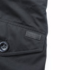 Polo Ralph Lauren N-3B Military Down Jacket, Size XS, Black Drawcord Performance, Removable Fur