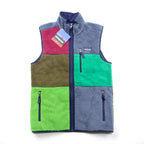 Patagonia パッチワーク レトロX Patchwork Retro-X Vest ボアフリース ベスト S マルチカラー ブロック クレイジーパターン 11909 未使用品