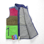 Patagonia パッチワーク レトロX Patchwork Retro-X Vest ボアフリース ベスト S マルチカラー ブロック クレイジーパターン 11909 未使用品