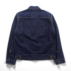 Levi's Made in Japan Type 2nd Denim Jacket, Size M, Indigo, PCL15-101B, Pleated, Leather Patch