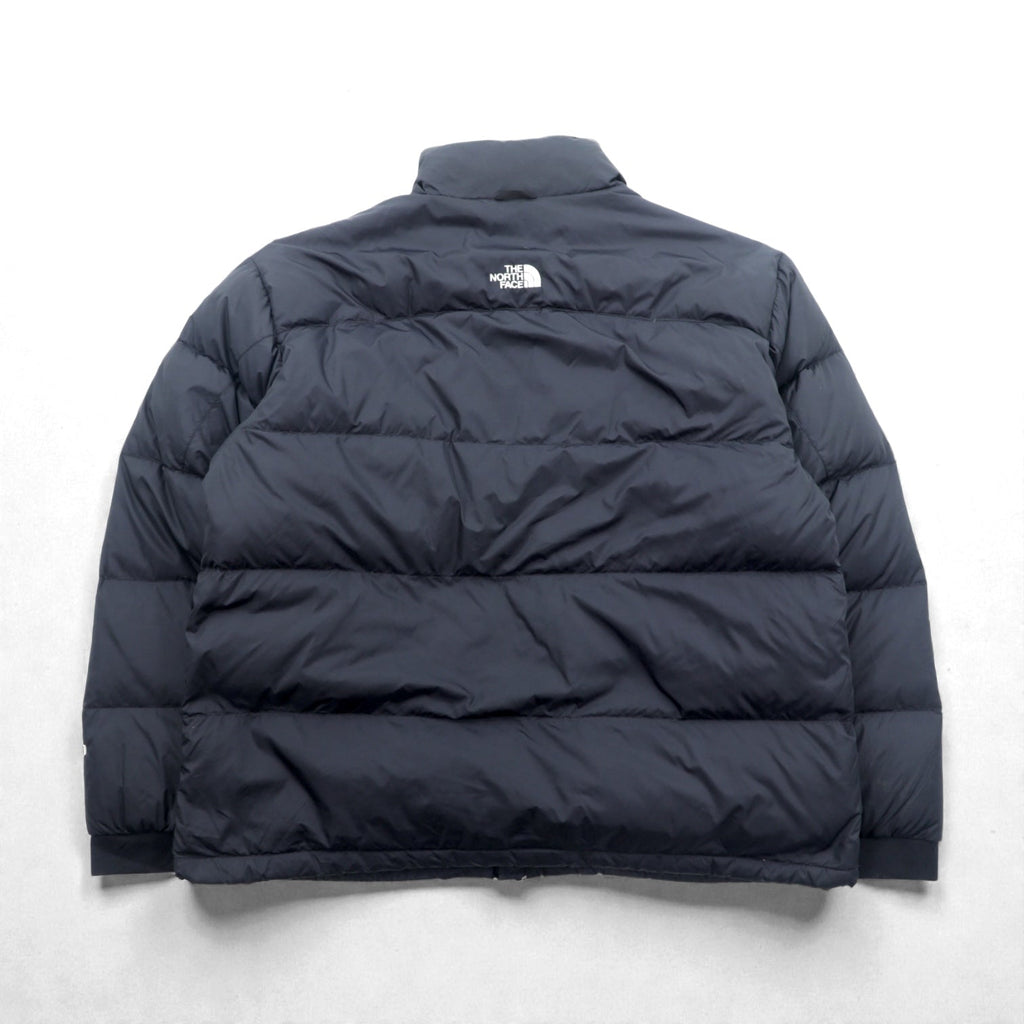 THE NORTH FACE 90s 600 Fill Power Nuptse Down Jacket 2XL Drawcord Black Stand Collar