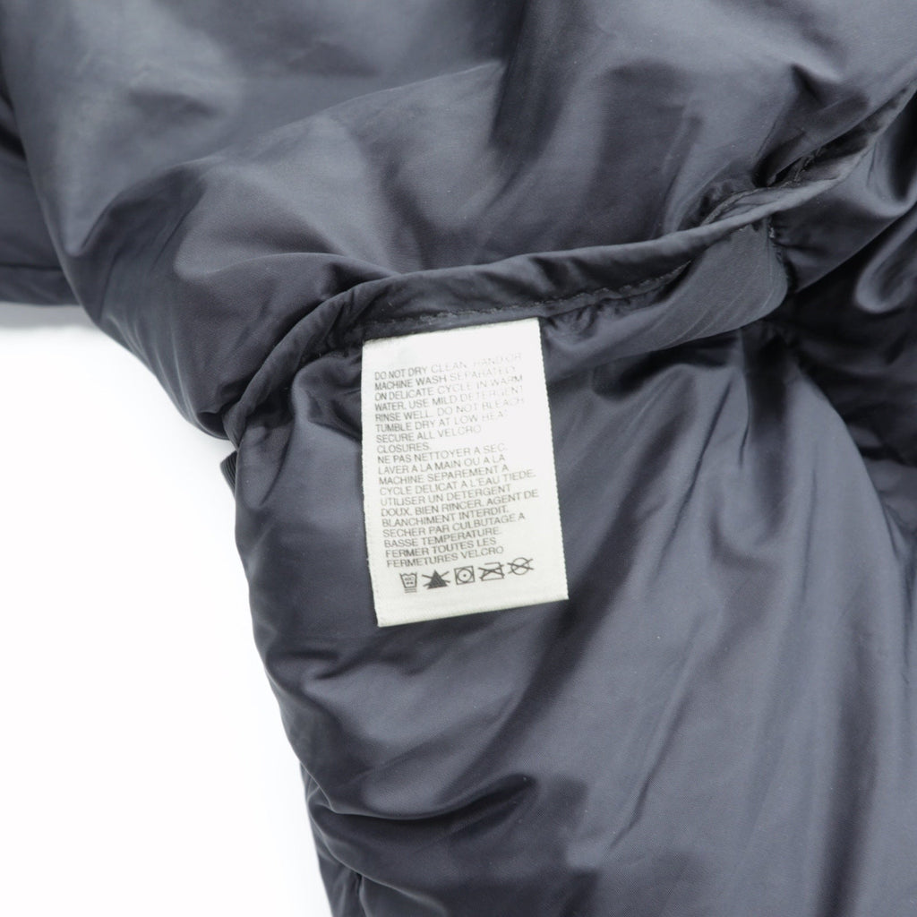THE NORTH FACE 90s 600 Fill Power Nuptse Down Jacket 2XL Drawcord Black Stand Collar