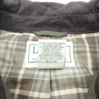 L.L.Bean 00s Oiled Jacket Thinsulate Padded Hunting Jacket, 2XL, Cotton, GKW2