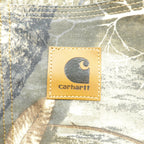 carhartt リメイク 再構築 リアルツリーカモ アクティブジャケット パーカー ブルゾン L カーキ コットン