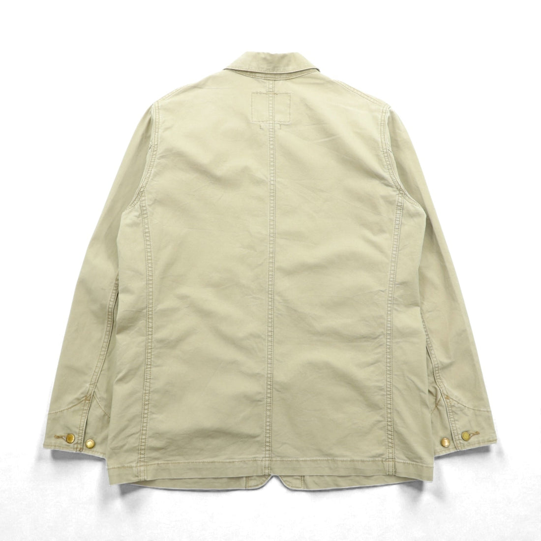 Levi's Engineer Coat Coverall L Beige Cotton Stretch 29655