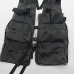 meanswhile Utility Vest, High Density Gabardine Split Free Gray, MW-JKT21108, Made in Japan