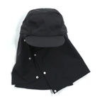 OAMC 2WAY キャップ VEILED CAP バラクラバ ブラック サンシェード 着脱可 ドローコード 23A28OAB17 TESBA032 イタリア製