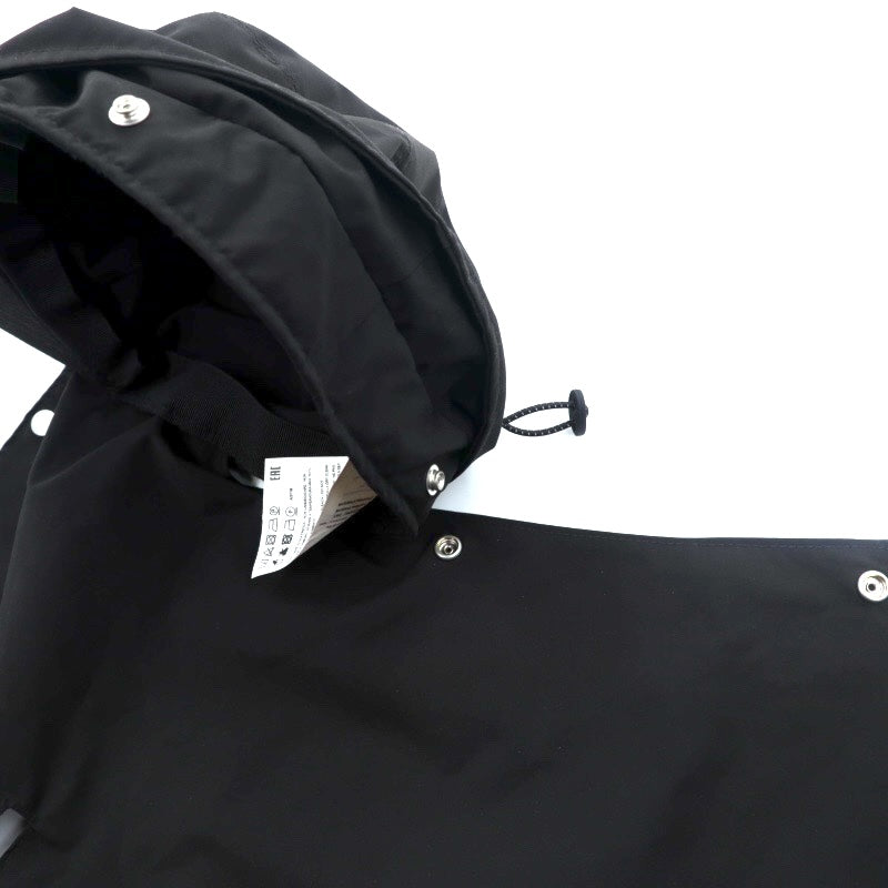 OAMC 2WAY キャップ VEILED CAP バラクラバ ブラック サンシェード 着脱可 ドローコード 23A28OAB17 TESBA032 イタリア製
