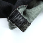 NAUTICA 00s Made in USA Double Zip Fleece Jacket L Black COMPETITON