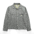 GANGSTERVILLE オープンカラー ネップツイード ワークシャツ S 胸ポケット TWO FACE GSV-17-AW 日本製