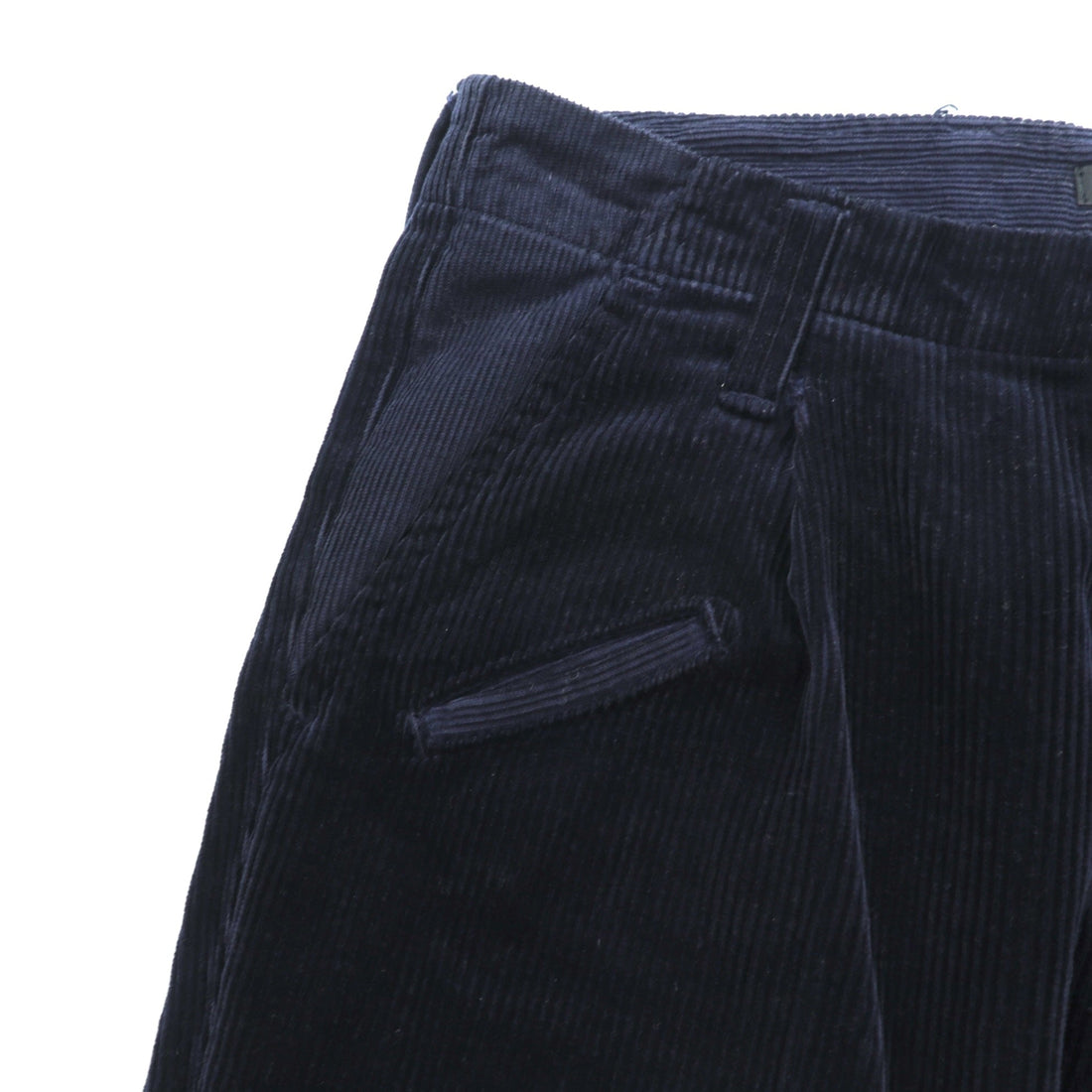 Johnbull 日本製 コーデュロイ トラウザーズ スラックス パンツ L ネイビー テーパード 11754
