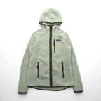 Patagonia レトロ パイル フーディー Retro Pile Hoody ボア フリースジャケット パーカー M ナチュラル 22805