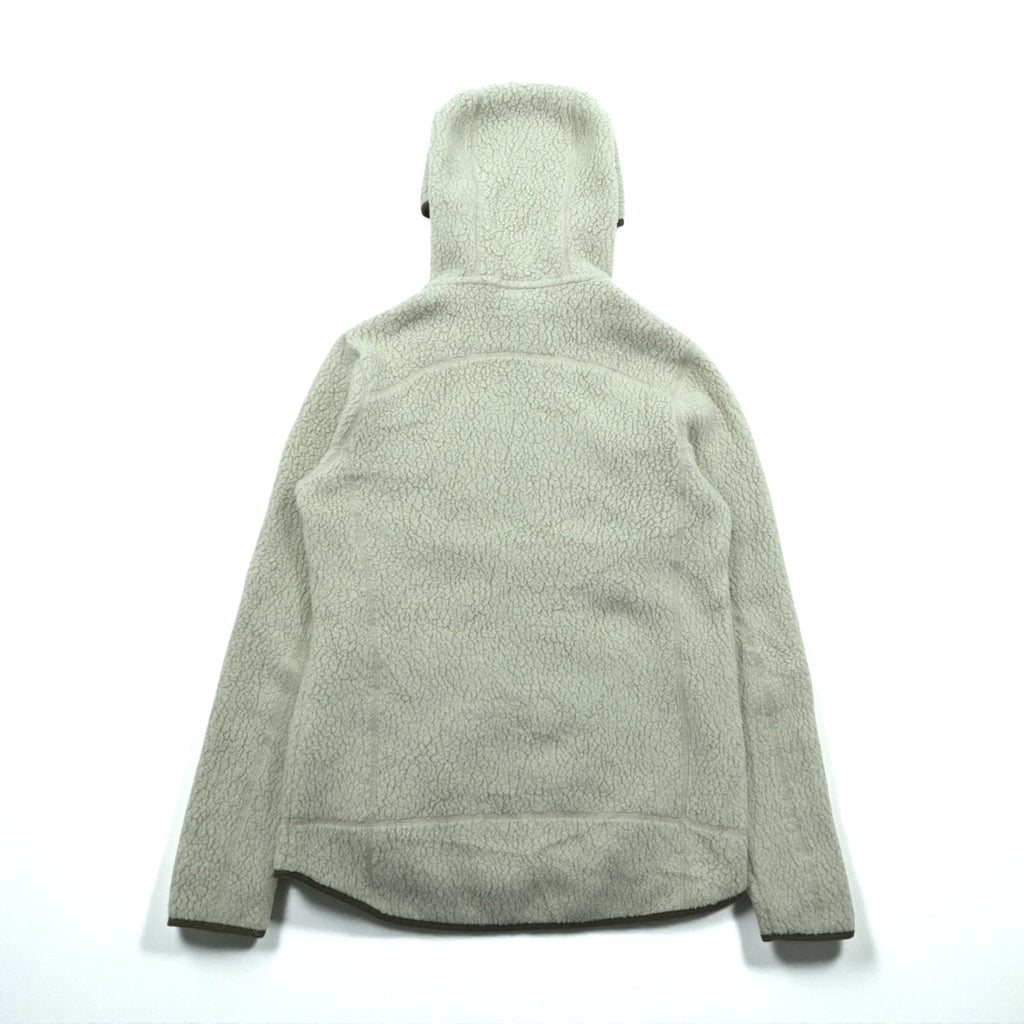 Patagonia レトロ パイル フーディー Retro Pile Hoody ボア フリースジャケット パーカー M ナチュラル 22805