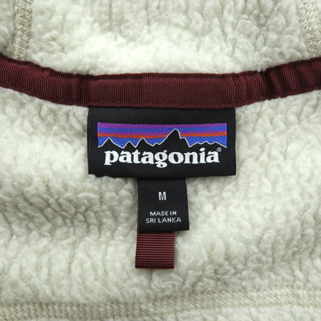 Patagonia レトロ パイル フーディー Retro Pile Hoody ボア フリースジャケット パーカー M ナチュラル 22805