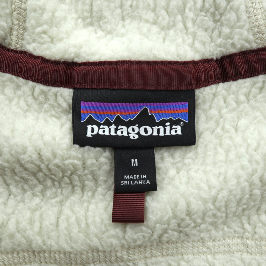 Patagonia レトロ パイル フーディー Retro Pile Hoody ボア フリースジャケット パーカー M ナチュラル 22805