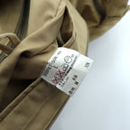 BURBERRY Made in Japan Swing Top Harrington Jacket L Beige Chin Strap One Point Logo