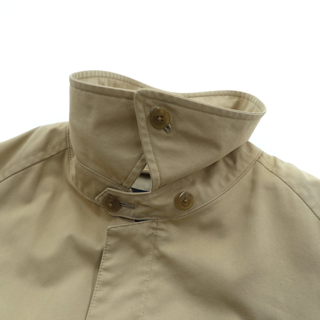 BURBERRY Made in Japan Swing Top Harrington Jacket L Beige Chin Strap One Point Logo