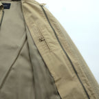 BURBERRY Made in Japan Swing Top Harrington Jacket L Beige Chin Strap One Point Logo